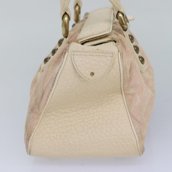 LOUIS VUITTON Monogram Mini Lin Trapeze PM Hand Bag Pink M40062 LV Auth bs16132 - Picture 4 of 15